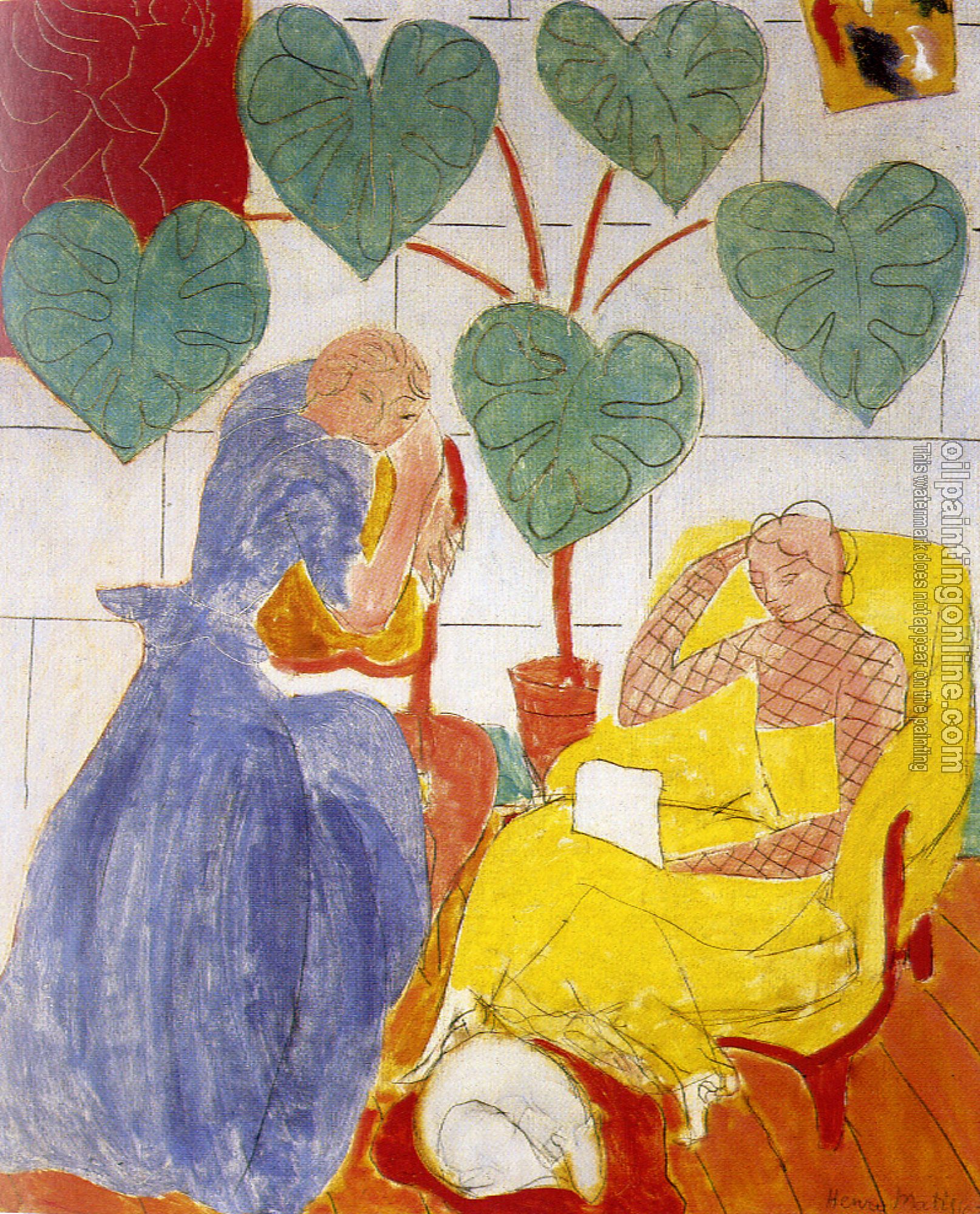 Matisse, Henri Emile Benoit - the conservatory